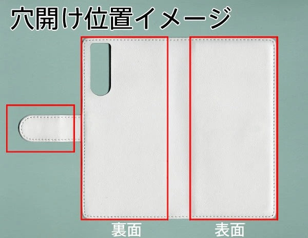 Xperia 10 III Lite XQ-BT44 スマホケース 手帳型 三つ折りタイプ レター型 ツートン 耐衝撃