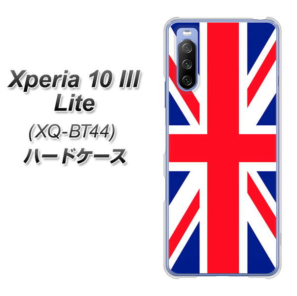 SIMフリー エクスペリア10 III Lite XQ-BT44 高画質仕上げ 背面印刷 ハードケース【200 イギリス (ユニオン・ジャック)】