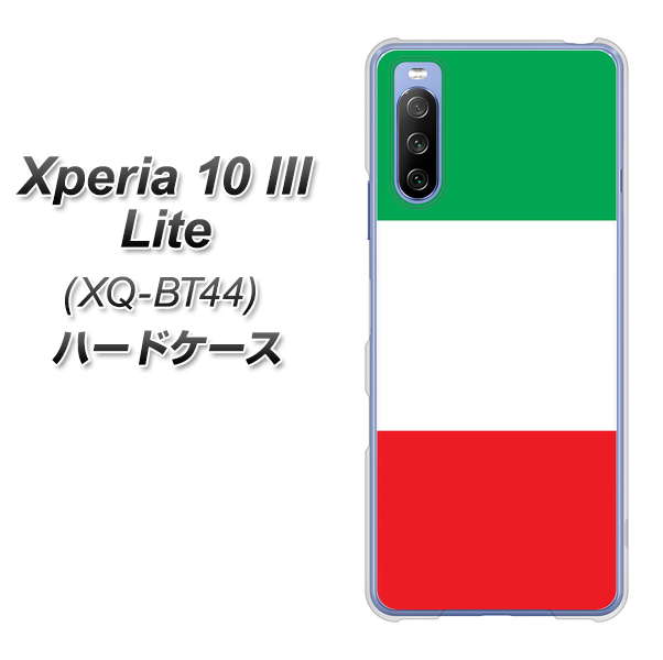 SIMフリー エクスペリア10 III Lite XQ-BT44 高画質仕上げ 背面印刷 ハードケース【676 イタリア】