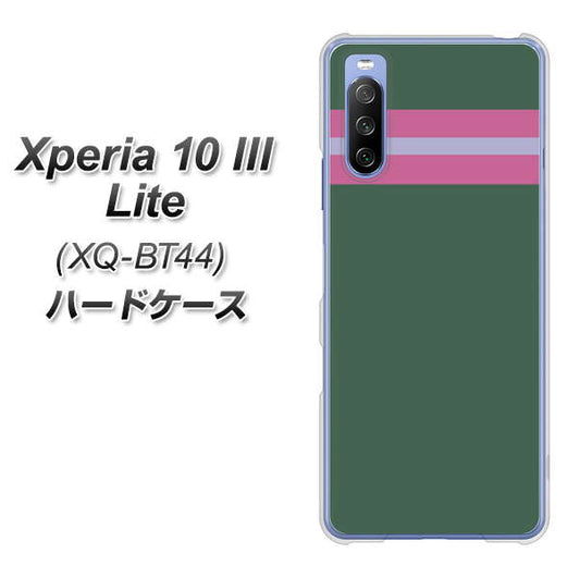 SIMフリー エクスペリア10 III Lite XQ-BT44 高画質仕上げ 背面印刷 ハードケース【YC936 アバルト07】