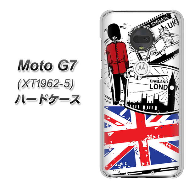 simフリー Moto G7 XT1962-5 高画質仕上げ 背面印刷 ハードケース【574 LONDON】