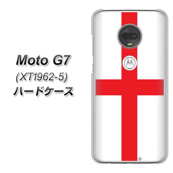 simフリー Moto G7 XT1962-5 高画質仕上げ 背面印刷 ハードケース【677 イングランド】