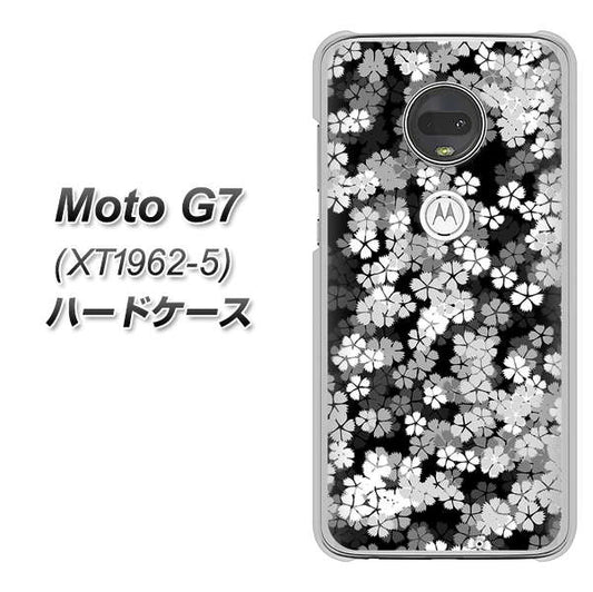 simフリー Moto G7 XT1962-5 高画質仕上げ 背面印刷 ハードケース【1332 夜桜】