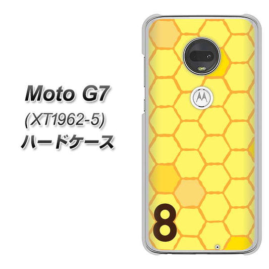 simフリー Moto G7 XT1962-5 高画質仕上げ 背面印刷 ハードケース【IB913  はちの巣】