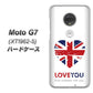 simフリー Moto G7 XT1962-5 高画質仕上げ 背面印刷 ハードケース【SC803 ユニオンジャック ハートビンテージ】