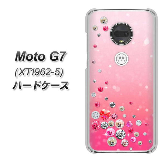 simフリー Moto G7 XT1962-5 高画質仕上げ 背面印刷 ハードケース【SC822 スワロデコ風プリント】