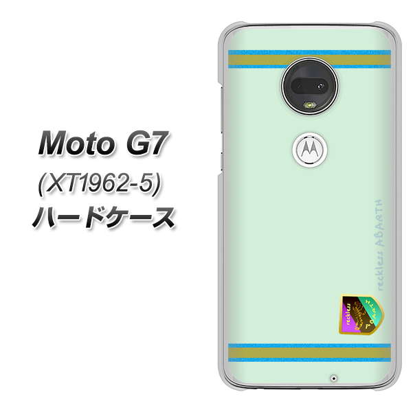 simフリー Moto G7 XT1962-5 高画質仕上げ 背面印刷 ハードケース【YC938 アバルト09】