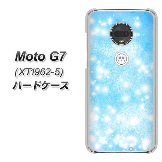 simフリー Moto G7 XT1962-5 高画質仕上げ 背面印刷 ハードケース【YJ289 デザインブルー】