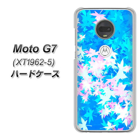 simフリー Moto G7 XT1962-5 高画質仕上げ 背面印刷 ハードケース【YJ290 デザインもみじ】