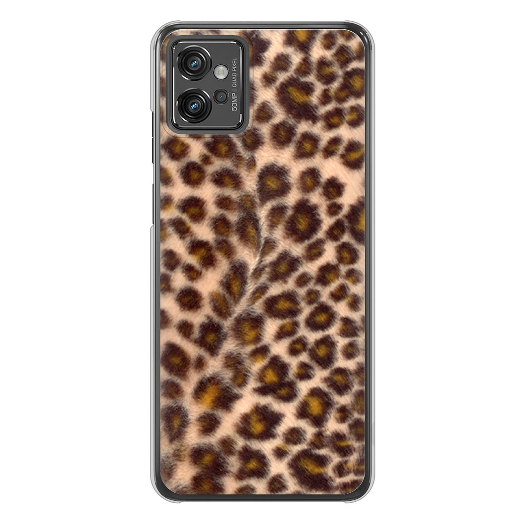 moto g32 高画質仕上げ 背面印刷 ハードケース アニマル柄