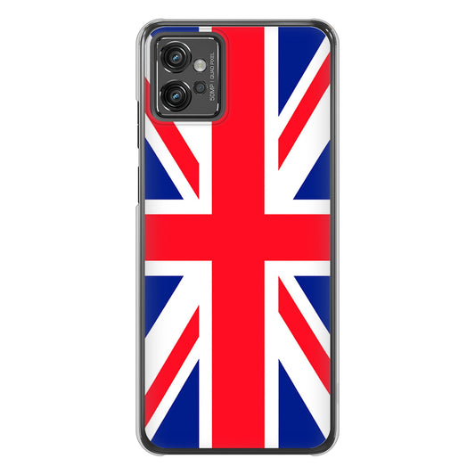 moto g32 高画質仕上げ 背面印刷 ハードケース【200 イギリス (ユニオン・ジャック)】