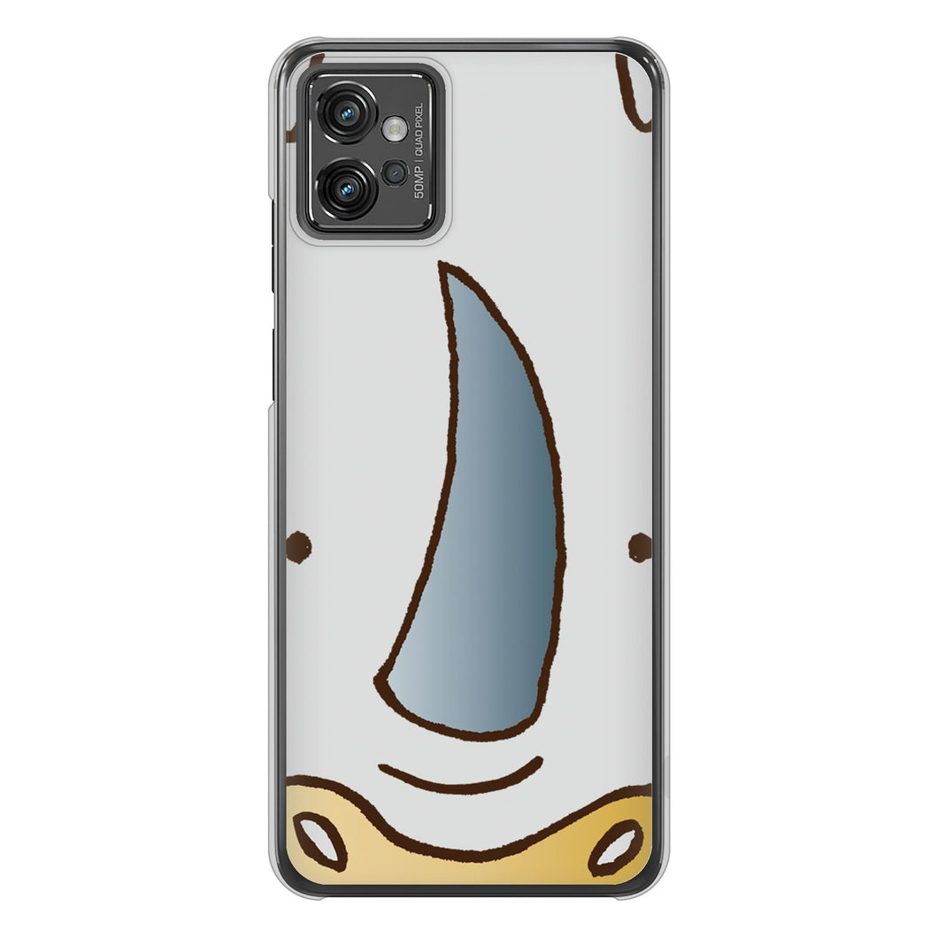 moto g32 高画質仕上げ 背面印刷 ハードケース ドアップアニマル