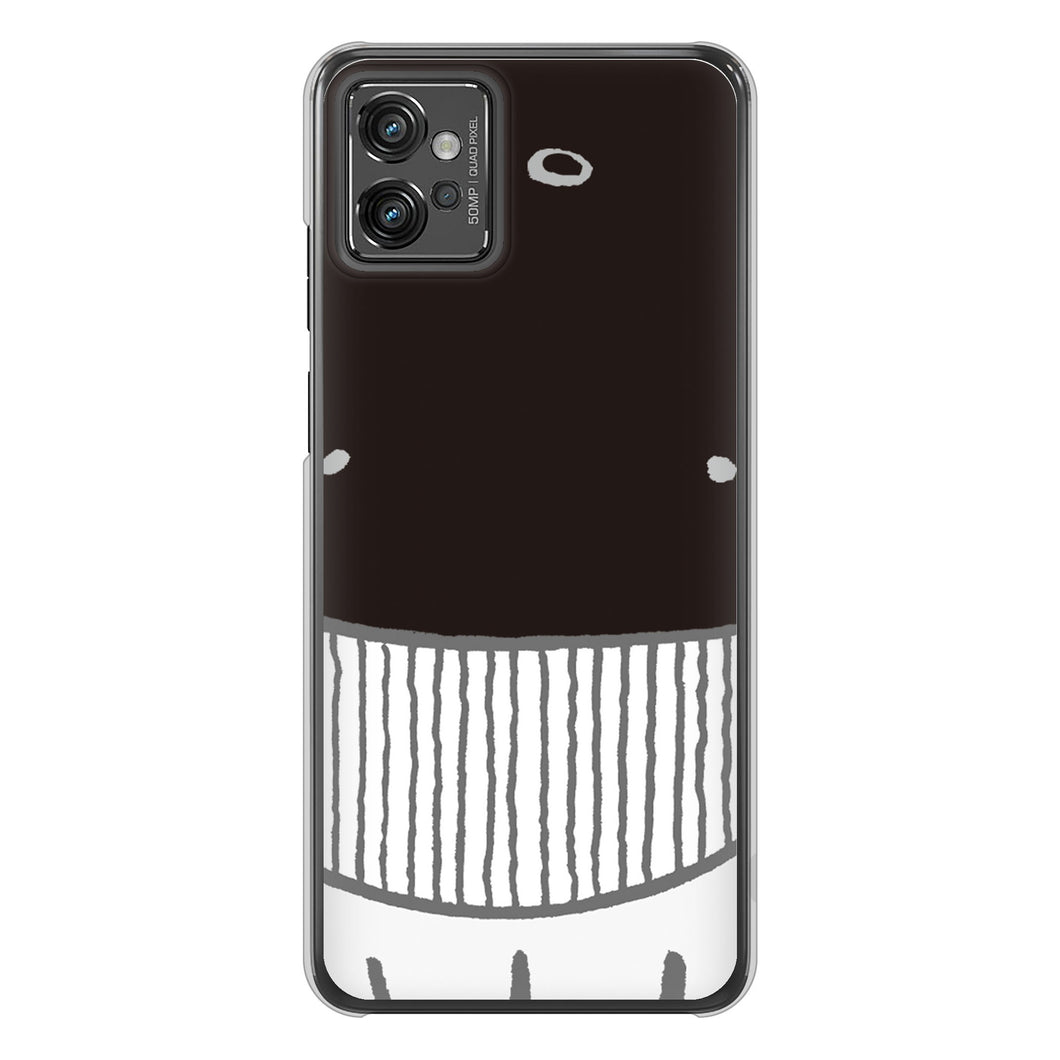 moto g32 高画質仕上げ 背面印刷 ハードケース【355 くじら】