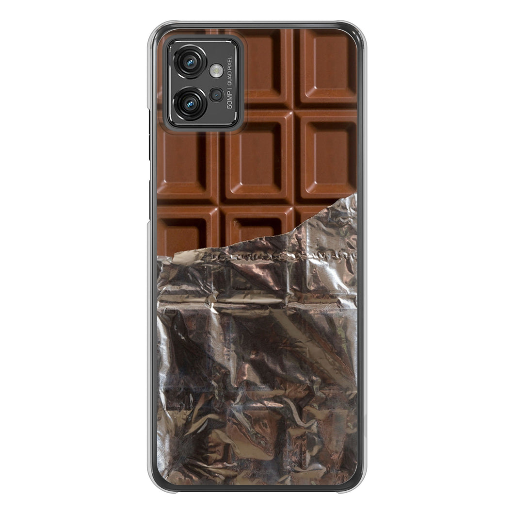 moto g32 高画質仕上げ 背面印刷 ハードケース 板チョコ