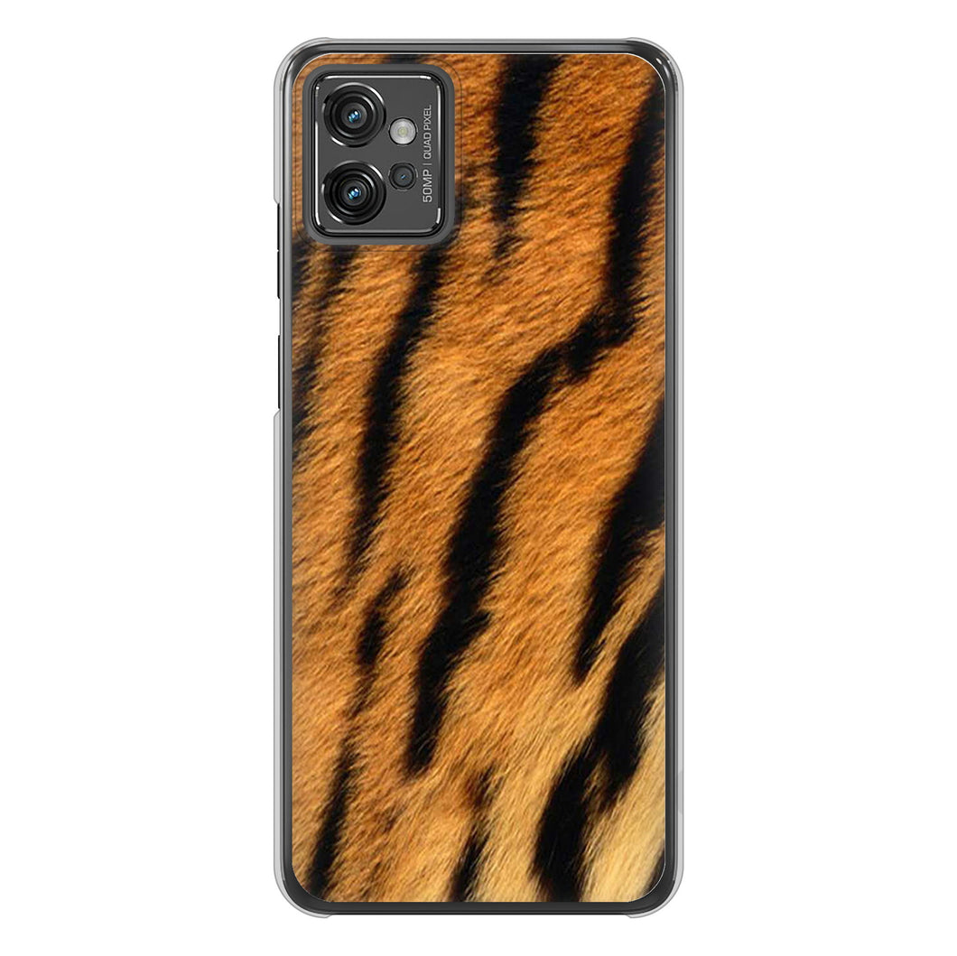 moto g32 高画質仕上げ 背面印刷 ハードケース アニマル柄