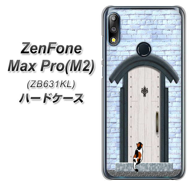 ZenFone(ゼンフォン)Max Pro(M2) ZB631KL 高画質仕上げ 背面印刷 ハードケース【YA951 石ドア01】
