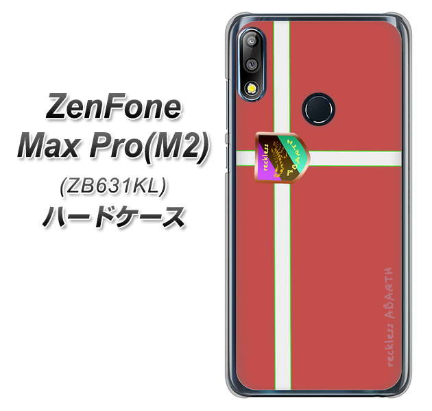 ZenFone(ゼンフォン)Max Pro(M2) ZB631KL 高画質仕上げ 背面印刷 ハードケース【YC934 アバルト05】