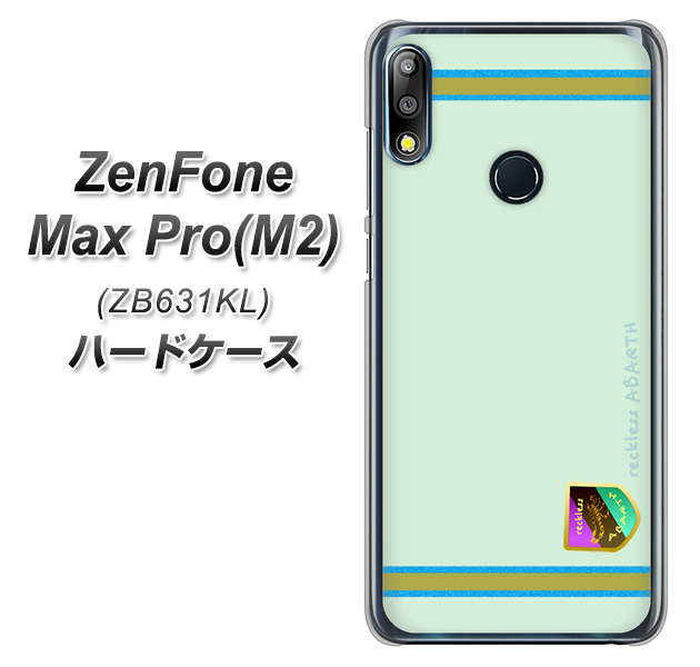 ZenFone(ゼンフォン)Max Pro(M2) ZB631KL 高画質仕上げ 背面印刷 ハードケース【YC938 アバルト09】