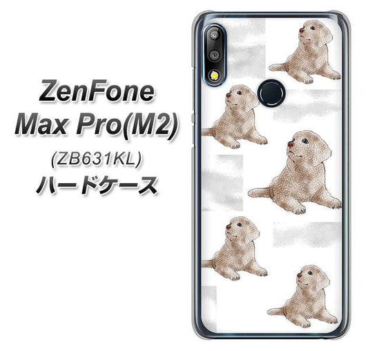 ZenFone(ゼンフォン)Max Pro(M2) ZB631KL 高画質仕上げ 背面印刷 ハードケース【YD823 ラブラドールレトリバー04】