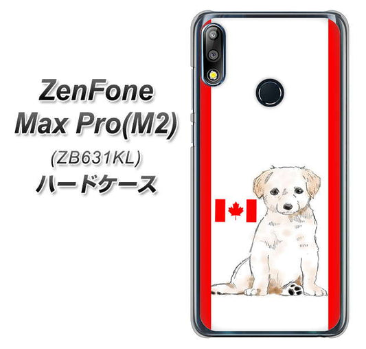 ZenFone(ゼンフォン)Max Pro(M2) ZB631KL 高画質仕上げ 背面印刷 ハードケース【YD824 ラブラドールレトリバー05】