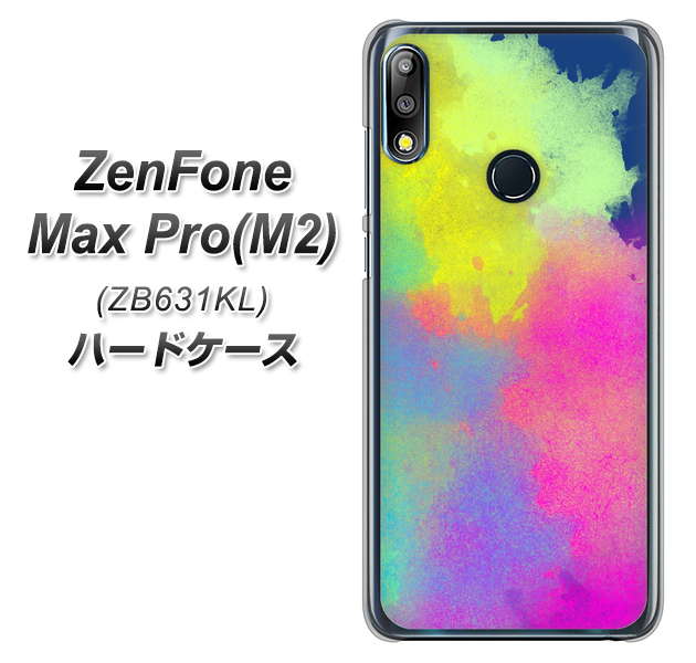 ZenFone(ゼンフォン)Max Pro(M2) ZB631KL 高画質仕上げ 背面印刷 ハードケース【YJ294 デザイン色彩】
