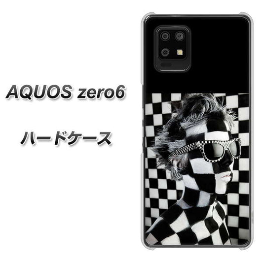 SoftBank アクオスゼロ6 高画質仕上げ 背面印刷 ハードケース【357 bk&wh】