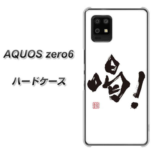 SoftBank アクオスゼロ6 高画質仕上げ 背面印刷 ハードケース【OE845 喝!】
