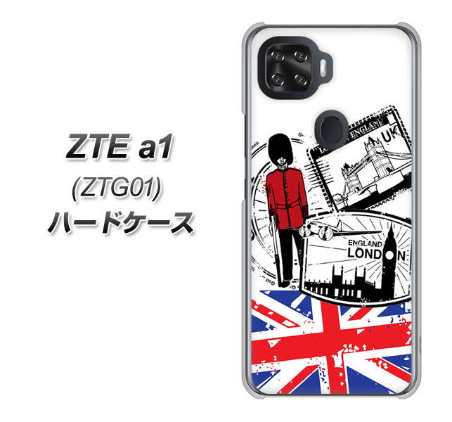 au ZTE a1 ZTG01 高画質仕上げ 背面印刷 ハードケース【574 LONDON】
