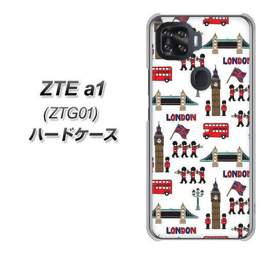 au ZTE a1 ZTG01 高画質仕上げ 背面印刷 ハードケース【EK811 ロンドンの街】