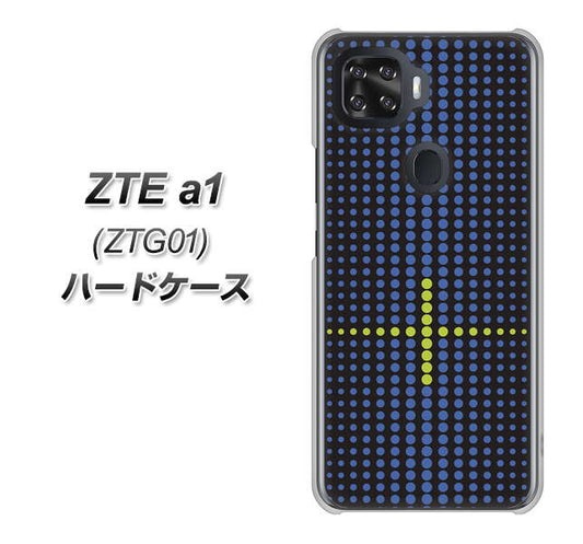 au ZTE a1 ZTG01 高画質仕上げ 背面印刷 ハードケース【IB907  グラデーションドット】