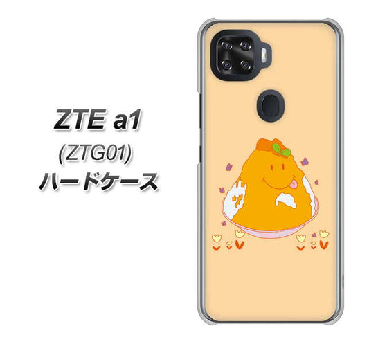 au ZTE a1 ZTG01 高画質仕上げ 背面印刷 ハードケース【MA904 台湾風かき氷】
