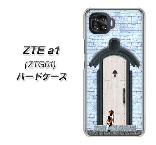 au ZTE a1 ZTG01 高画質仕上げ 背面印刷 ハードケース【YA951 石ドア01】