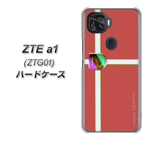 au ZTE a1 ZTG01 高画質仕上げ 背面印刷 ハードケース【YC934 アバルト05】