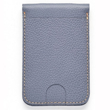 MagSafe対応 スタンド型ウォレット 【 シュリンクレザー 】 スマホスタンド スマートウォレット ミニ財布 本革
