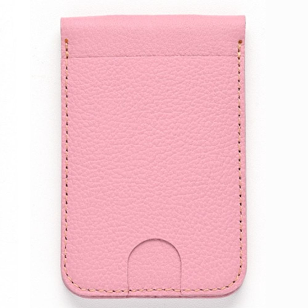 MagSafe対応 スタンド型ウォレット 【 シュリンクレザー 】 スマホスタンド スマートウォレット ミニ財布 本革