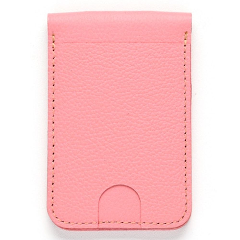 MagSafe対応 スタンド型ウォレット 【 シュリンクレザー 】 スマホスタンド スマートウォレット ミニ財布 本革