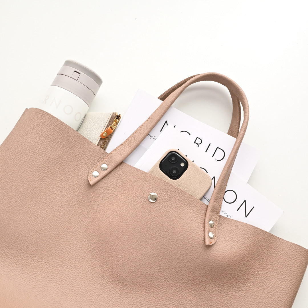 姫路レザー シュリンクレザー A4 トートバッグ