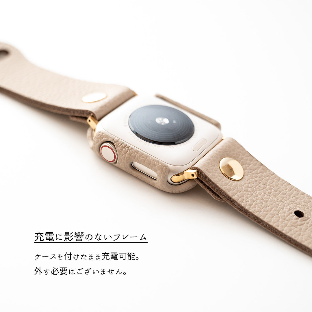 姫路レザー シュリンクレザー アップルウォッチ ケース