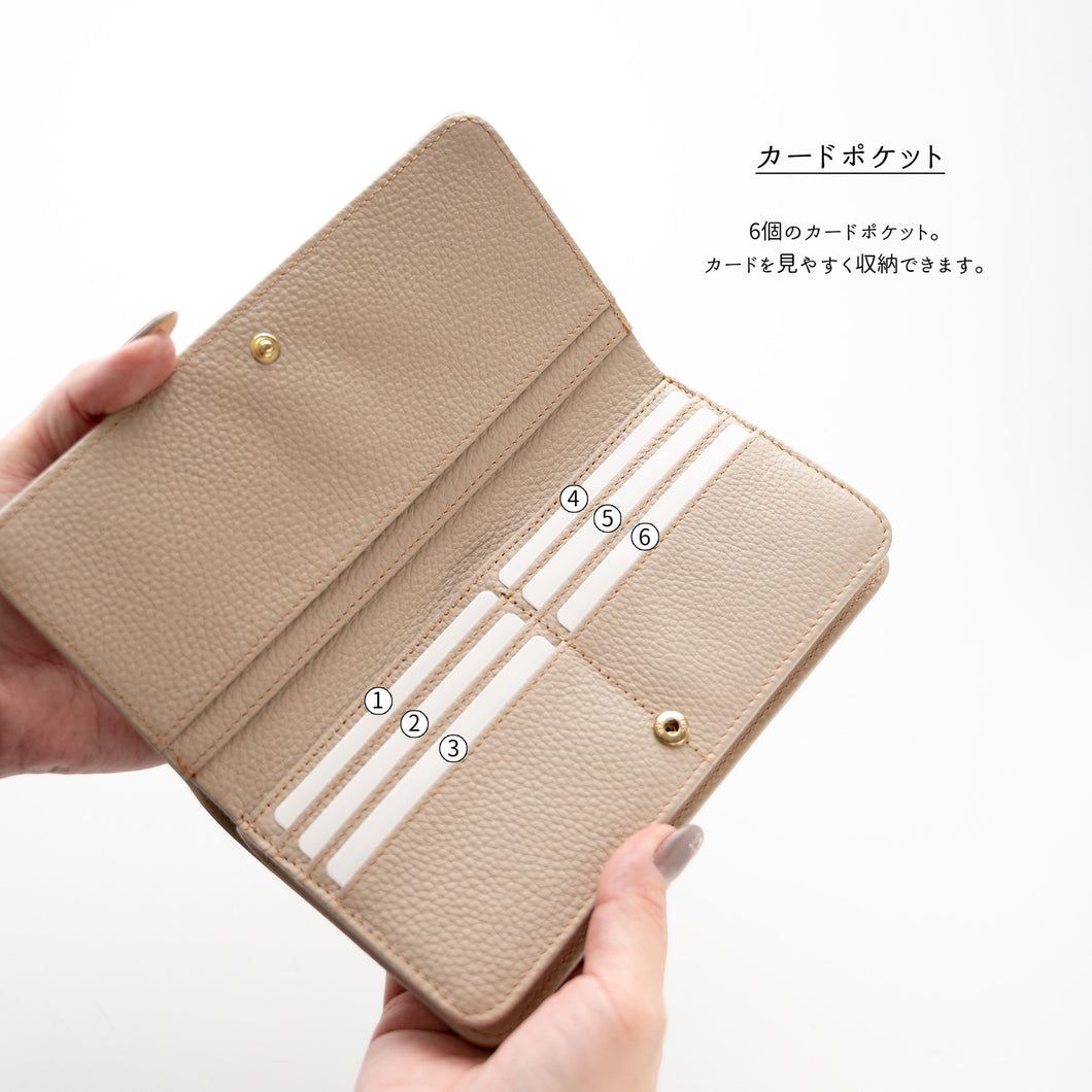 姫路レザー シュリンクレザー 長財布 TKM