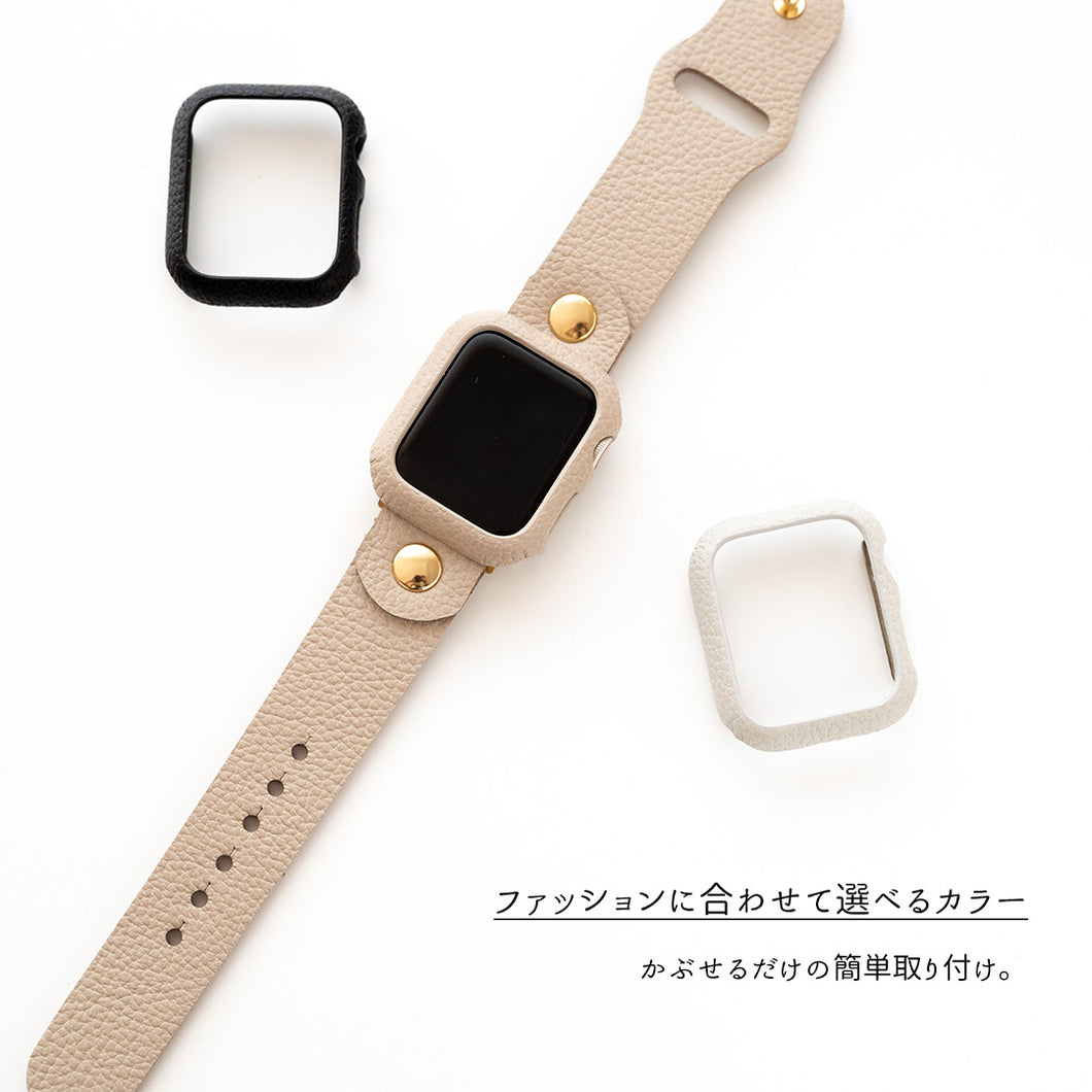 姫路レザー シュリンクレザー アップルウォッチ ケース