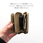 くすみカラー スマートキーケース 二つ折り財布【 本革 Nuance 】ミニ財布