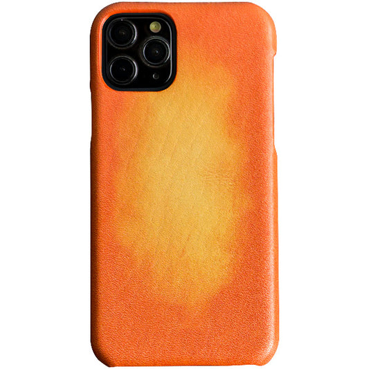 arrows We2 FCG02 au スマホケース まるっと全貼り 姫路レザー グラデーションレザー