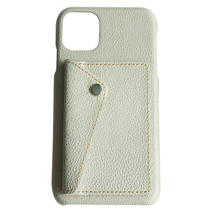 Xiaomi 14T XIG07 au スマホケース ハードケース ナチュラルカラー カードポケット付 姫路レザー シュリンクレザー