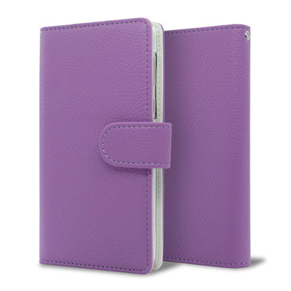 Xperia 10 III SOG04 au レザーハイクラス 手帳型ケース 耐衝撃