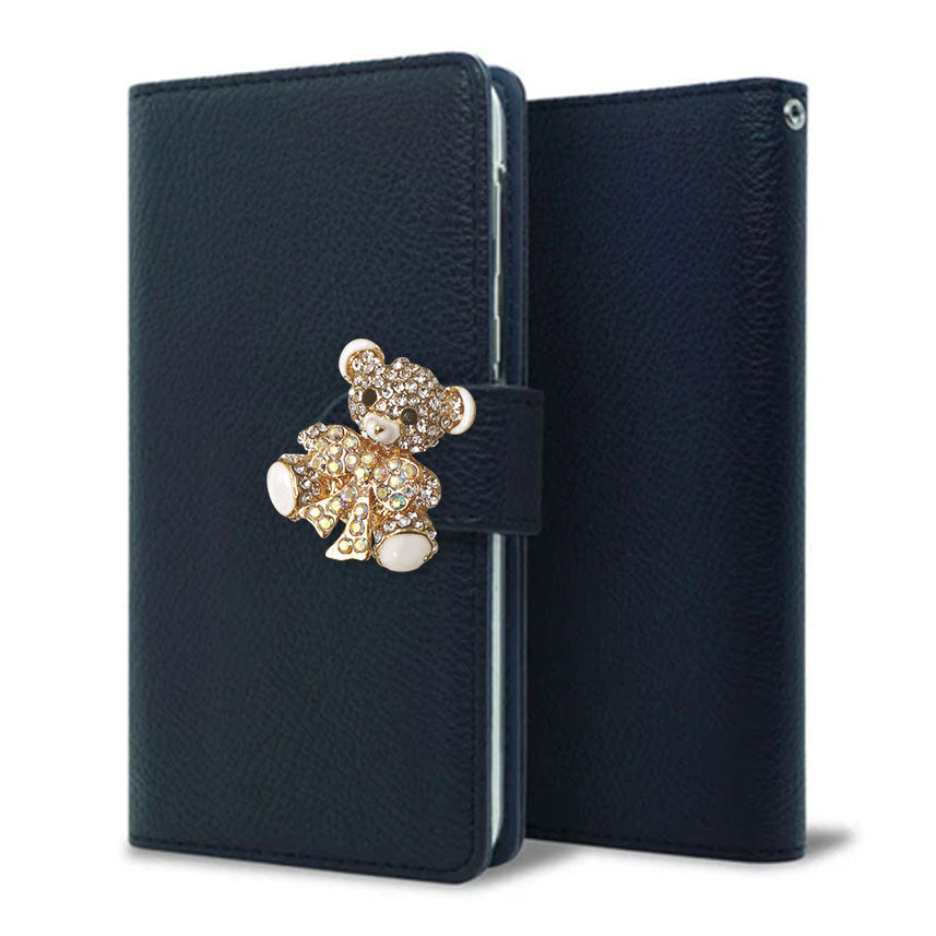 Xperia 5 III SOG05 au レザーハイクラス 手帳型ケース 耐衝撃