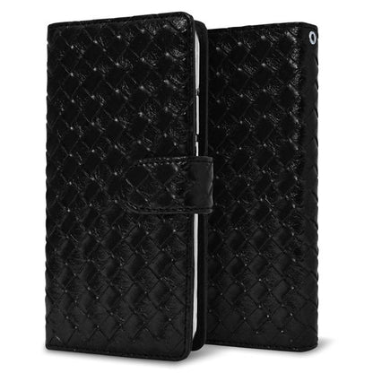 BASIO active2 SHG12 au メッシュ風 手帳型ケース 耐衝撃