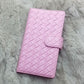 arrows We2 FCG02 au メッシュ風 手帳型ケース 耐衝撃