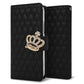 Galaxy S22 SCG13 au ハートのキルトデコ 手帳型ケース 耐衝撃