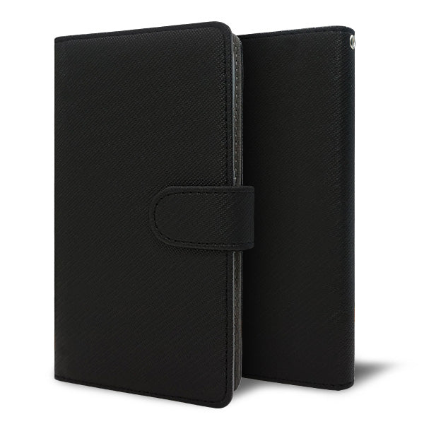 Xperia 1 VI SOG13 au レザーシンプル 手帳型 ケース 耐衝撃
