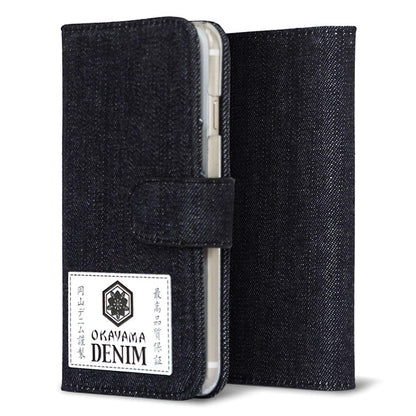 iPhone16 岡山デニム 手帳型ケース 耐衝撃
